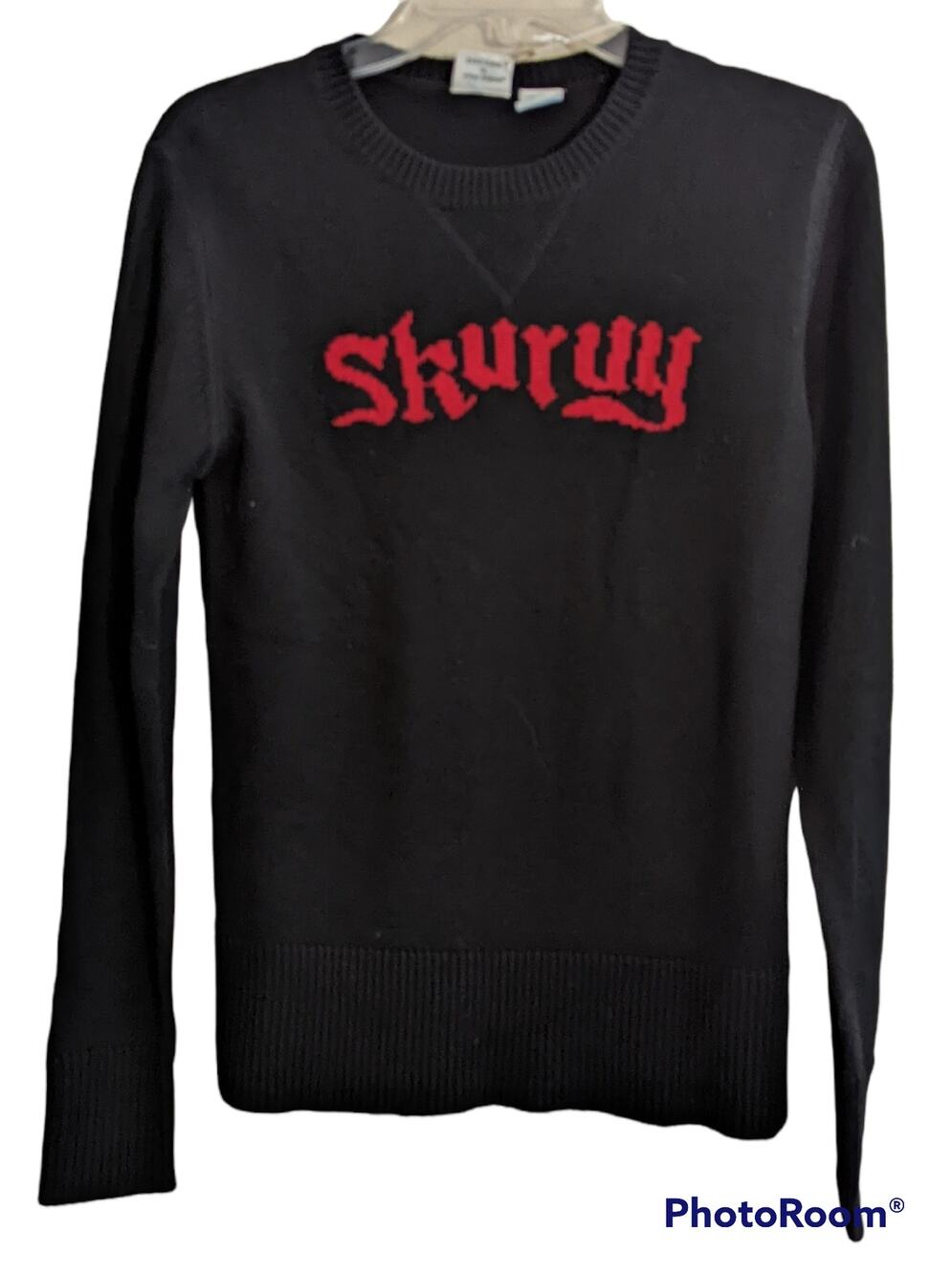 NWT 2004 VTG Paul Frank Skurvy Bottle Rocket Knitted Sweater Fall Winter Y2K L